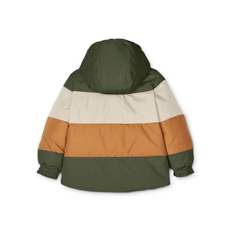 Liewood Kinder Daunenjacke Paloma Hunter green multi mix bei Yay Kids