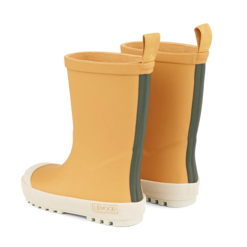 Liewood Kinder Regenstiefel River Yellow Mellow mix bei Yay Kids