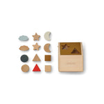 Wooden Puzzle House Ludwig Multi mix