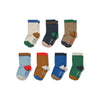 Liewood Kinder Socken 7-Pack Blue multi mixbei Yay Kids