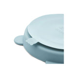 Liewood Silikon Saugnapf Teller mit Abteil Stacy 2-Pack Sea blue/whale blue mix bei Yay Kids