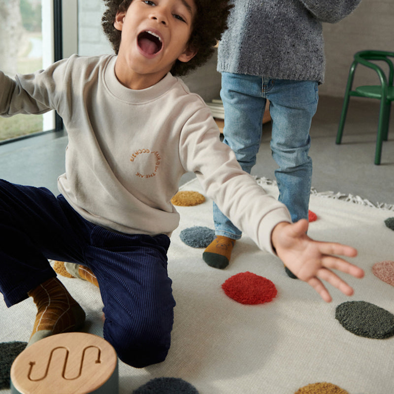 Liewood Kinder-Trommel Pete Faune green/ dove blue mix