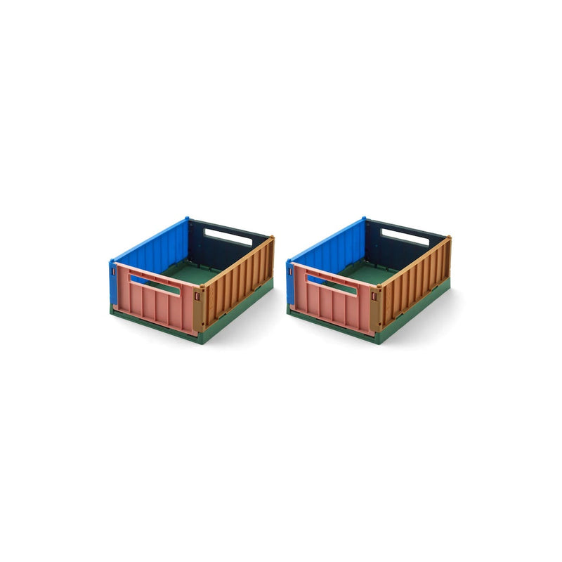 Liewood 2er Set Aufbewahrungsboxen Weston S Eden multi mix bei Yay Kids