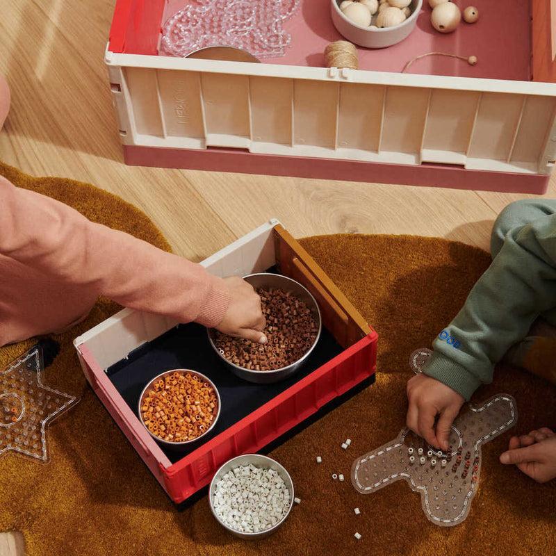 Liewood 2er Set Aufbewahrungsboxen Weston S Dusty raspberry multi mix bei Yay Kids