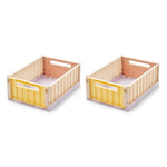 Liewood 2er Set Aufbewahrungsboxen Weston S Jojoba Multi Mix bei Yay Kids