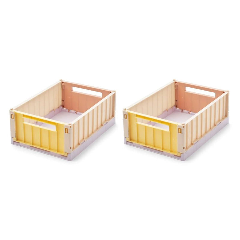 Liewood 2er Set Aufbewahrungsboxen Weston S Jojoba Multi Mix bei Yay Kids