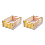 Liewood 2er Set Aufbewahrungsboxen Weston M Jojoba Multi Mix bei Yay Kids