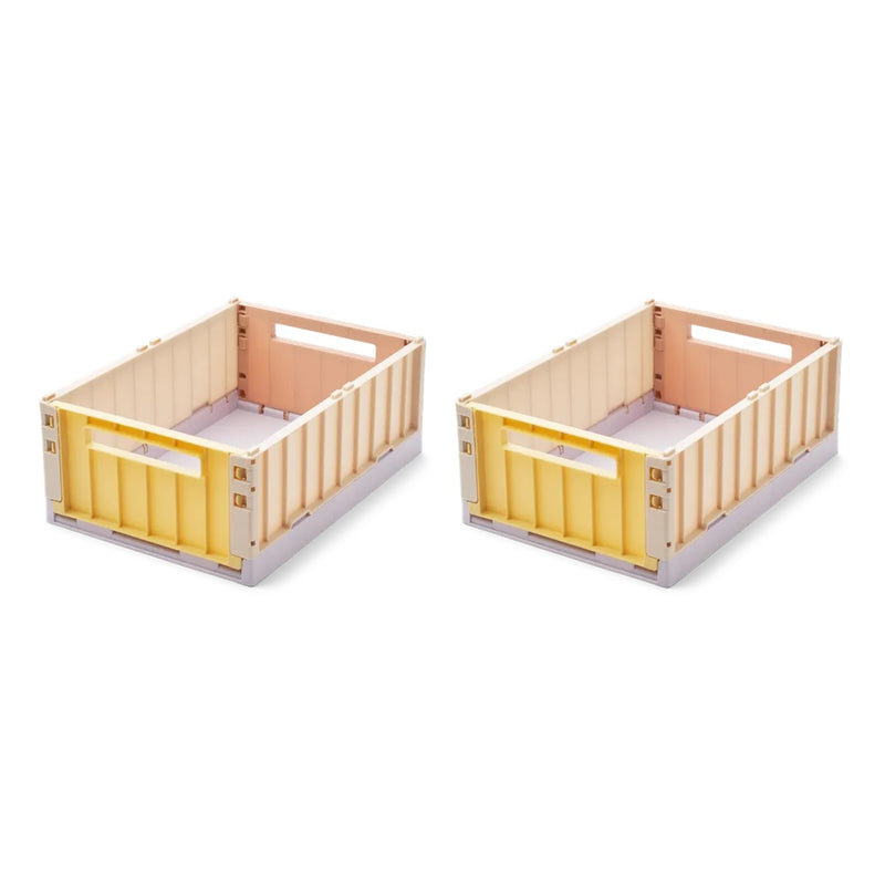 Liewood 2er Set Aufbewahrungsboxen Weston M Jojoba Multi Mix bei Yay Kids