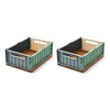 Liewood 2er Set Aufbewahrungsboxen Weston S Sea Blue Multi Mix bei Yay Kids