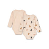 Liewood Langarm Baby Body Yanni 2 Pack Miauw / Apple blossom mix bei Yay Kids