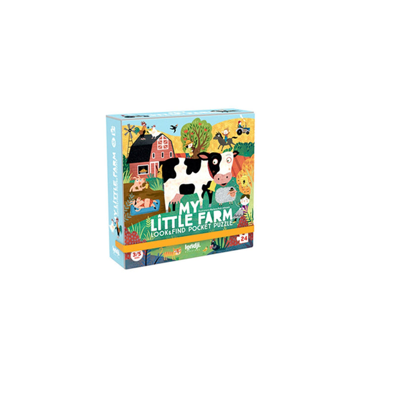 Londji Pocket Puzzle My little farm bei Yay Kids