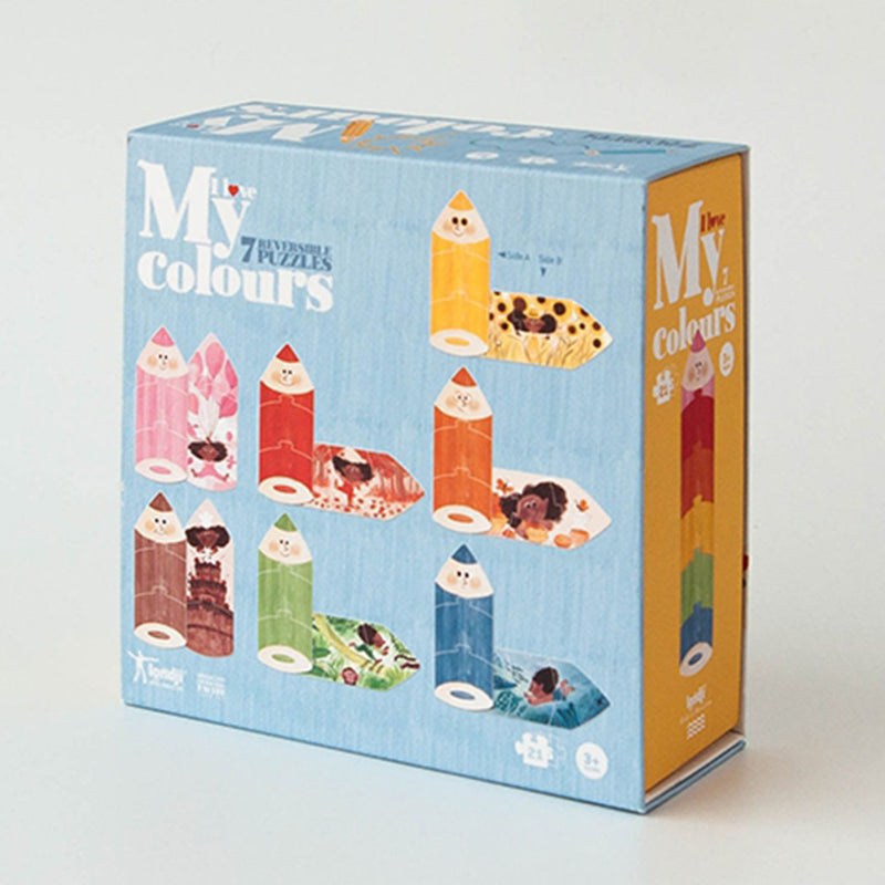 Londji Puzzle I love my colors bei Yay Kids