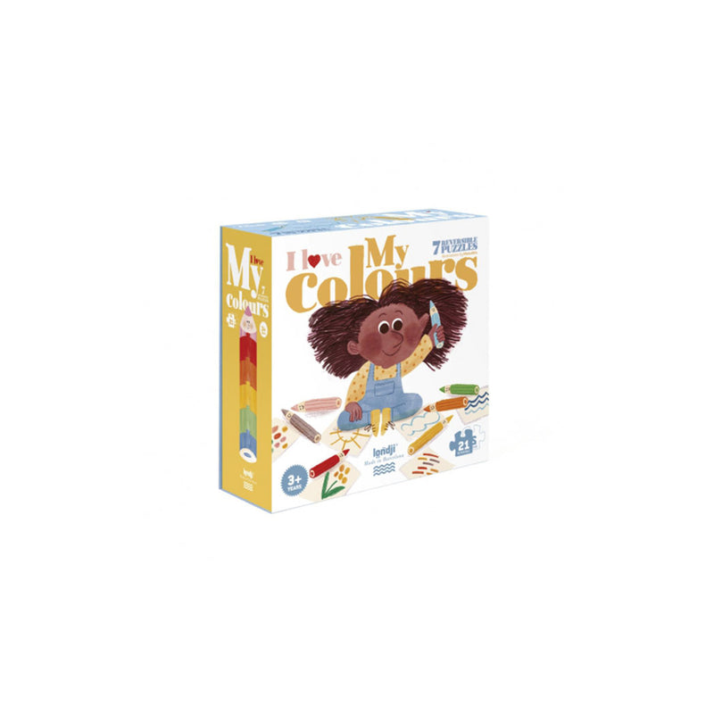 Londji Farben Puzzle I love my colors bei Yay Kids