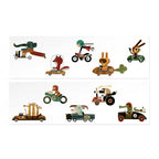 Londji Kinder Tattoos Rennfahrzeug bei Yay Kids
