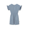 My Little Cozmo Mädchen Kleid Carmen Hellblau kariert bei Yay Kids