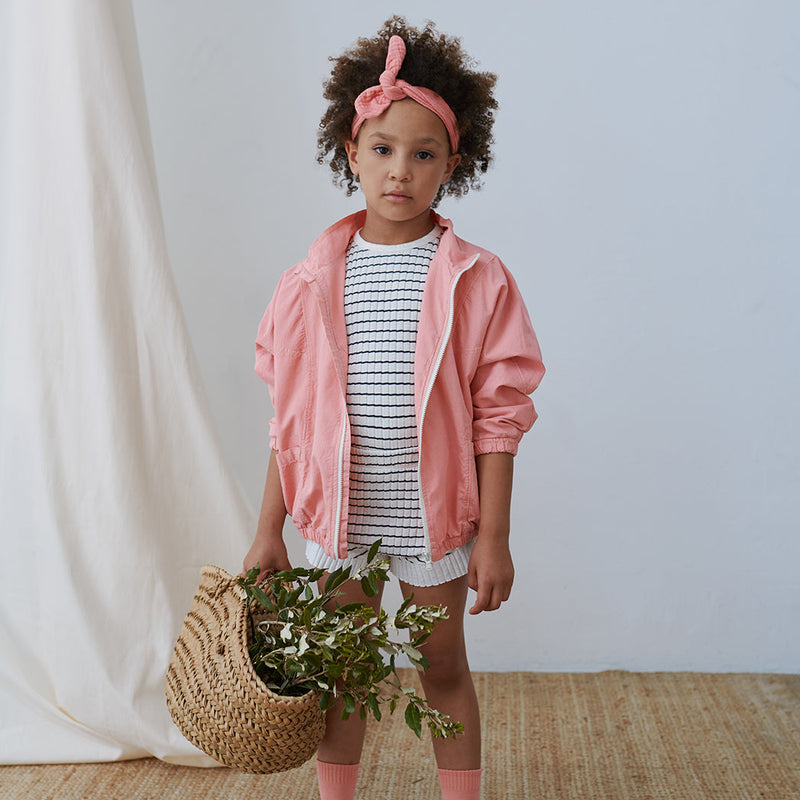 My Little Cozmo Kinder Poplin Jacke Coral bei Yay Kids