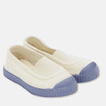 My Little Cozmo Kinder Turnschuhe Harlow Ecru mit Blau bei Yay Kids