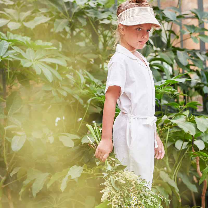 My Little Cozmo Kinder Leinen Overall bei Yay Kids