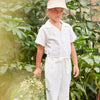 My Little Cozmo Kinder Leinen Overall bei Yay Kids