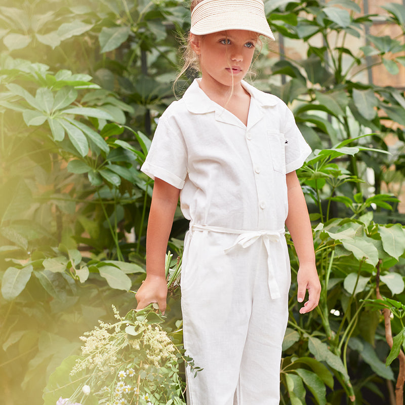 My Little Cozmo Kinder Leinen Overall bei Yay Kids