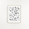 Ma'Loulou Kinder Poster A4 ABC bei Yay Kids