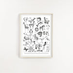 Ma'Loulou Kinder Poster A4 ABC bei Yay Kids