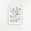 Ma'Loulou Kinder Poster A3 ABC bei Yay Kids