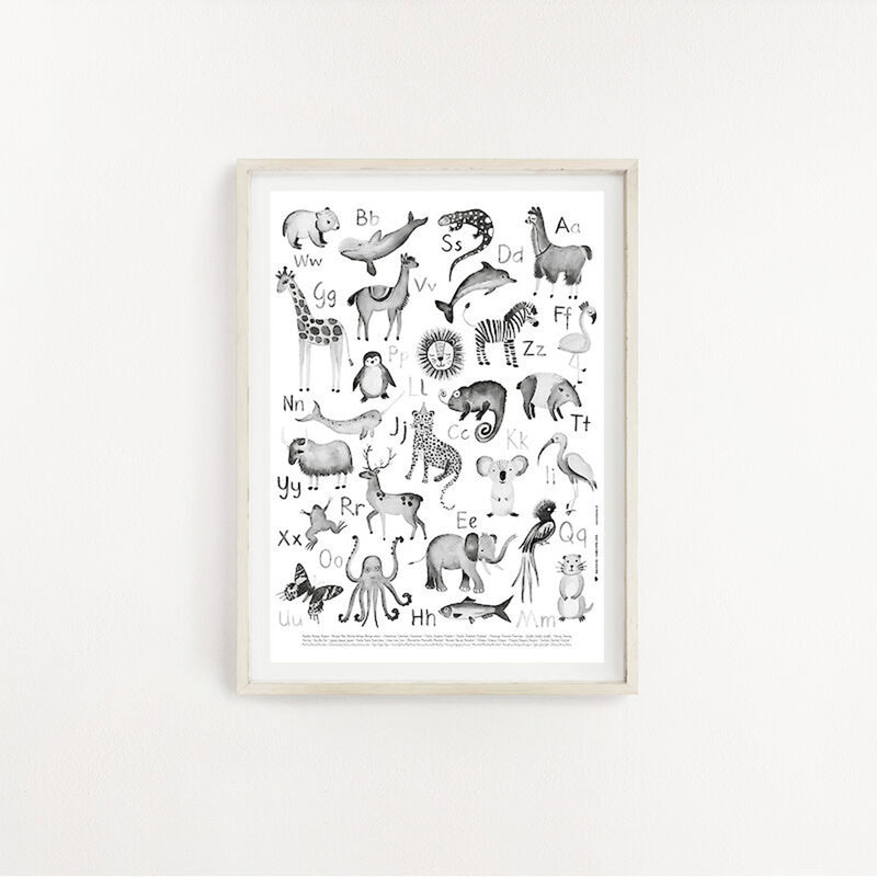 Ma'Loulou Kinder Poster A3 ABC bei Yay Kids