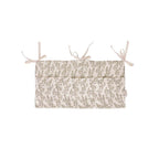 Main Sauvage Crib Organiser Bay Leaves Beige bei Yay Kids