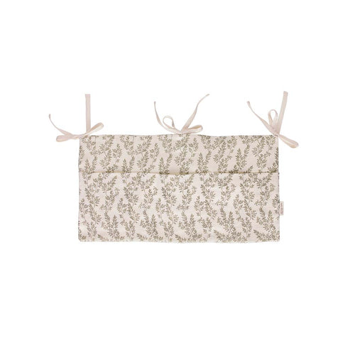 Main Sauvage Crib Organiser Bay Leaves Beige bei Yay Kids