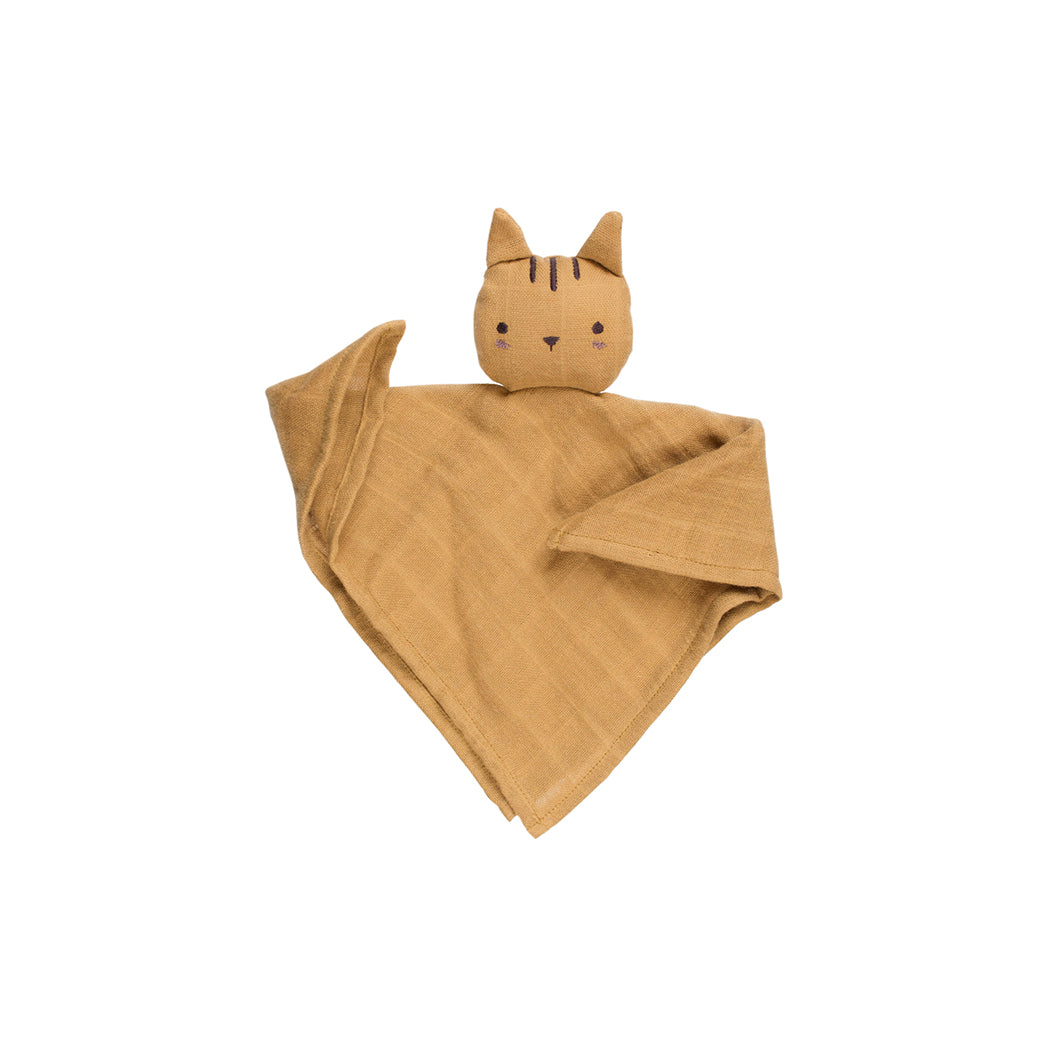 Main Sauvage Kuscheltuch Tiger Senfgelb bei Yay Kids