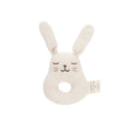 Main Sauvage gestrickte Rassel Hase Ecru bei Yay Kids