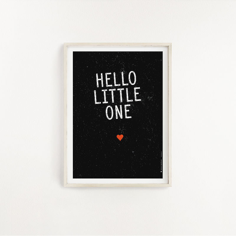 Ma'Loulou Poster A4 Hello Little One bei Yay Kids