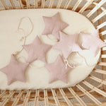 Moi Mili Leinen Sternen Girlande Star Pink Dust bei Yay Kids