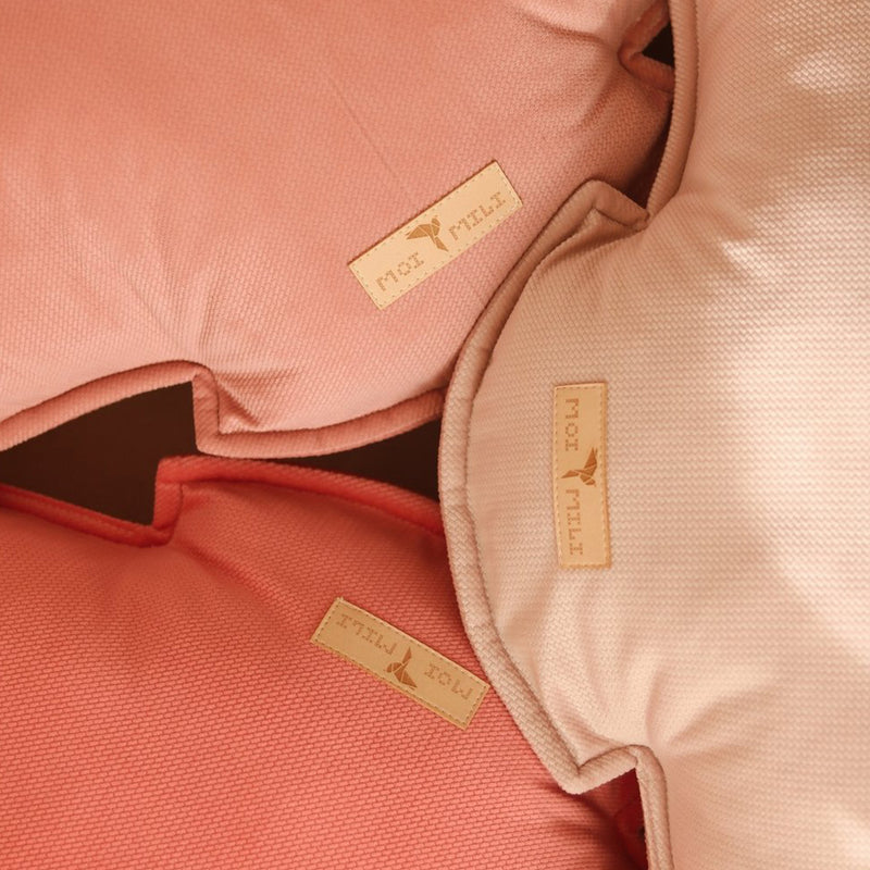 Moi Mili Muschel Deko Samt Kissen Pink bei Yay Kids