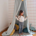 Moi Mili Baldachin Musselin Mint bei Yay Kids