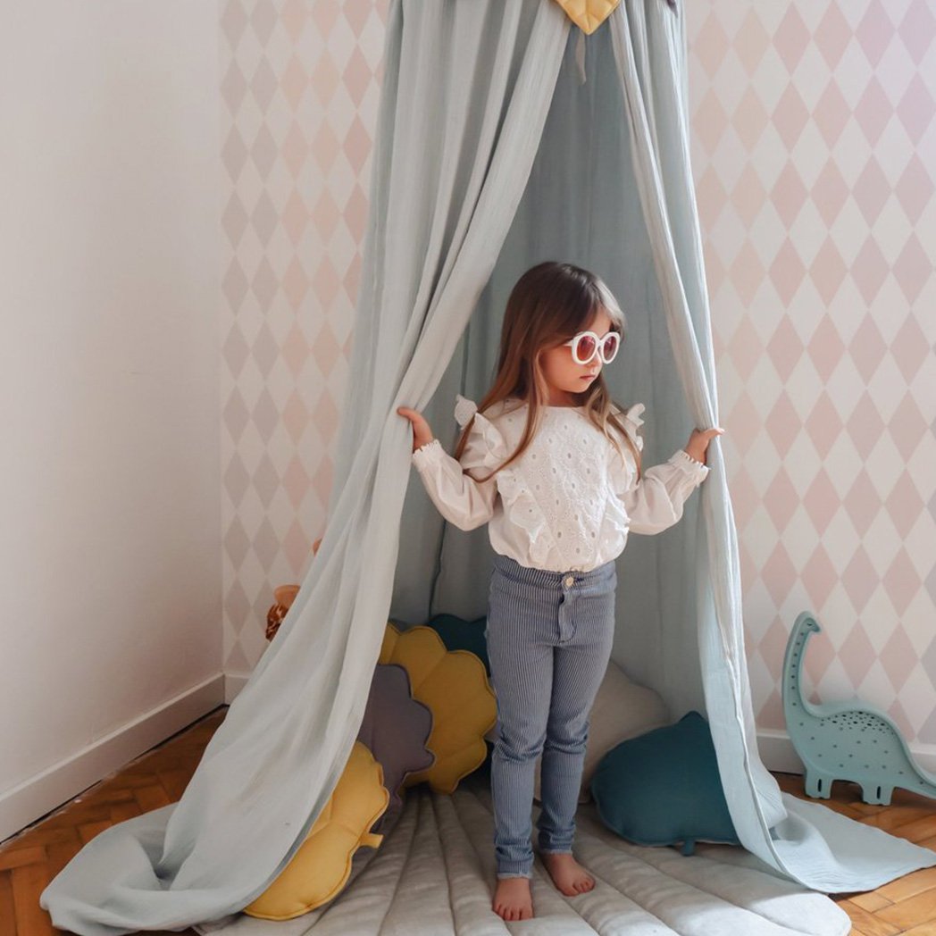 Moi Mili Baldachin Musselin Mint bei Yay Kids