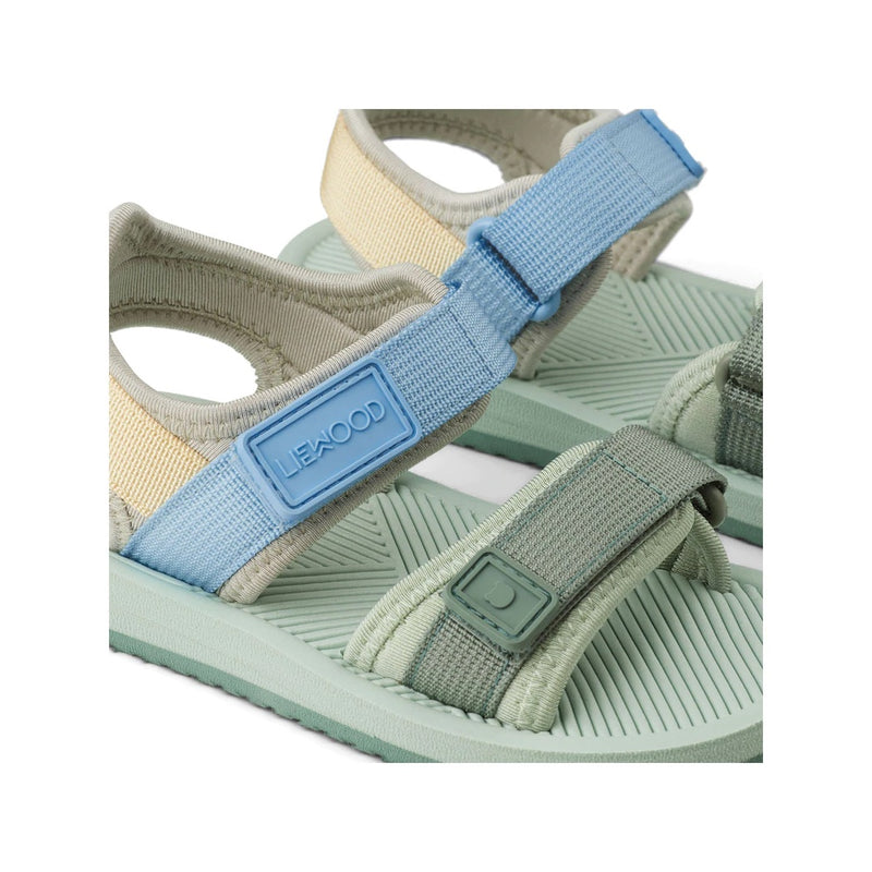 Liewood Kinder Sandalen Monty Dusty mint multi mix bei Yay Kids