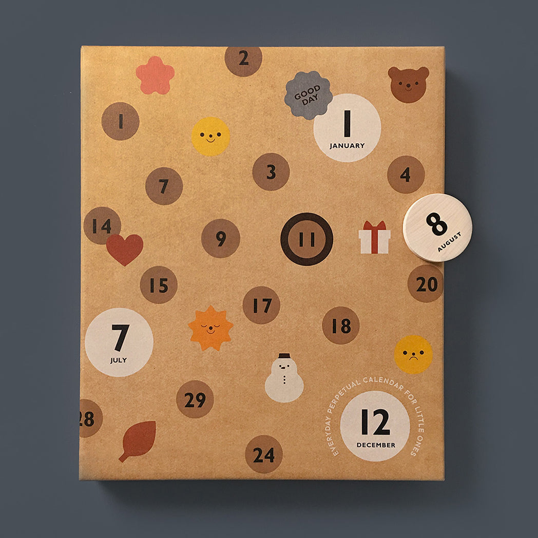 Moon Picnic Kinder Kalender aus Holz Box bei Yay Kids