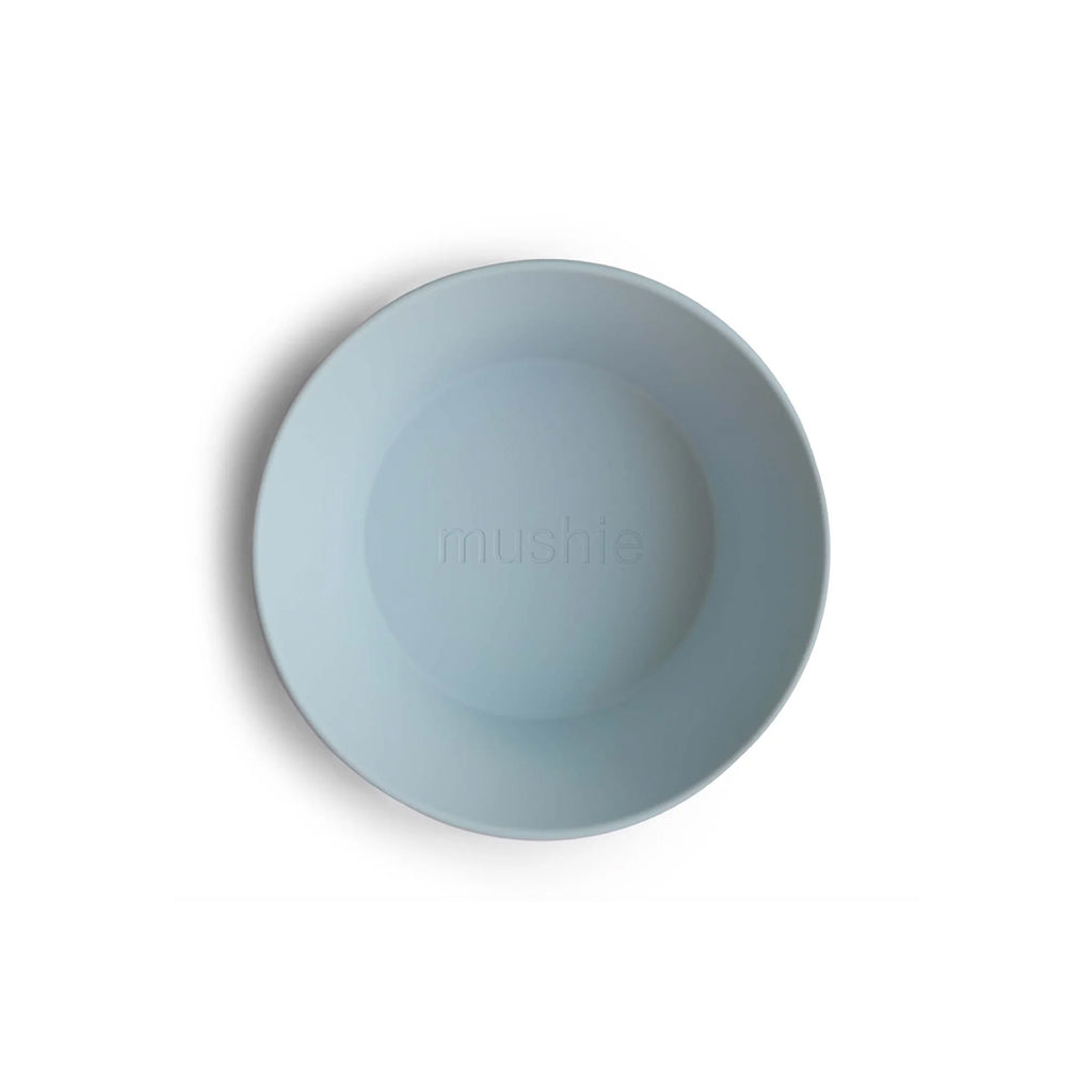 Mushie Kinder Geschirr Set Schüssel Powder Blue bei Yay Kids