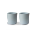 Mushie Kinder Becher Set Powder Blue bei Yay Kids