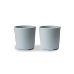 Mushie Kinder Becher Set Powder Blue bei Yay Kids