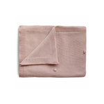 Mushie Baby Strickdecke Dots Blush bei Yay Kids