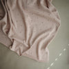 Mushie Baby Strickdecke Pointelle Rosa bei Yay Kids