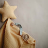 Mushie Schmusetuch Lovely Blanket Star Fall Yellow bei Yay Kids