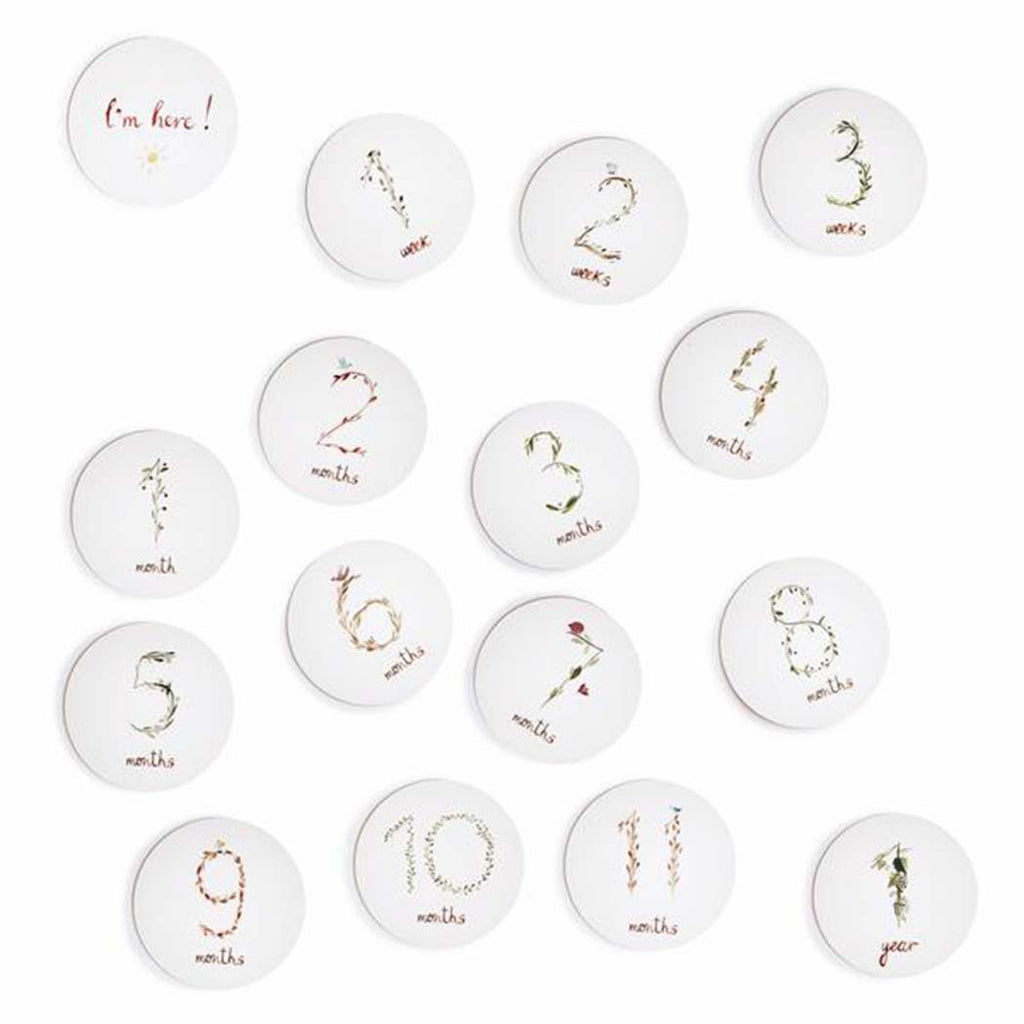 Mushie Baby Milestone Cards bei Yay Kids