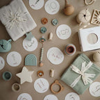 Mushie Baby Milestone Karten bei Yay Kids