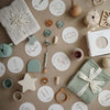 Mushie Baby Milestone Karten bei Yay Kids