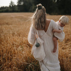 Mushie Baby Silikon Schnuller Aufbewahrung bei Yay Kids