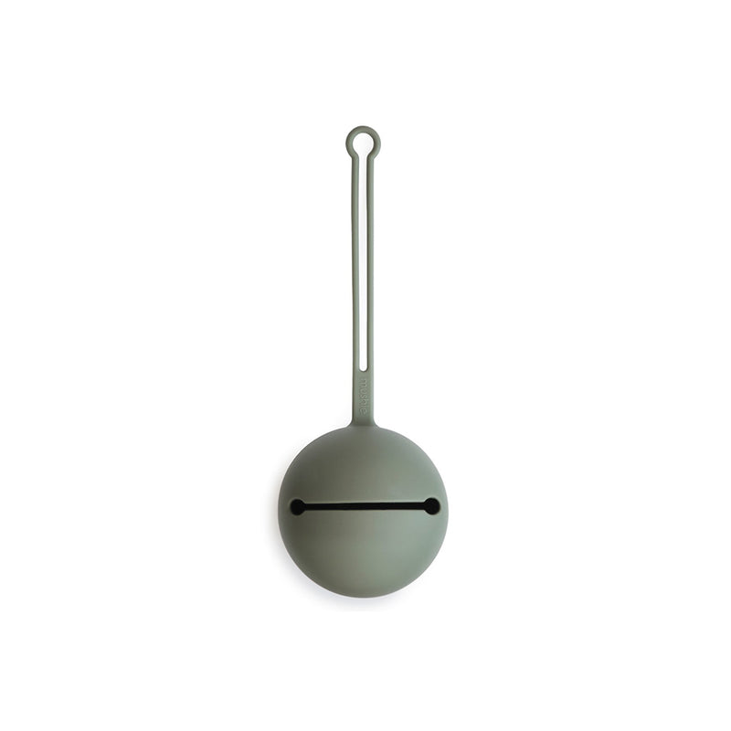 Mushie Baby Silikon Nuggi Aufbewahrung Dried Thyme bei Yay Kids